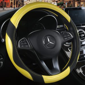 Top 5 loại bọc vô lăng phổ biến nhất: Da, Carbon, Da lộn... Đâu là lựa chọn tốt nhất cho "xế cưng" của bạn? 3 bọc vô lăng da sợi carbon
